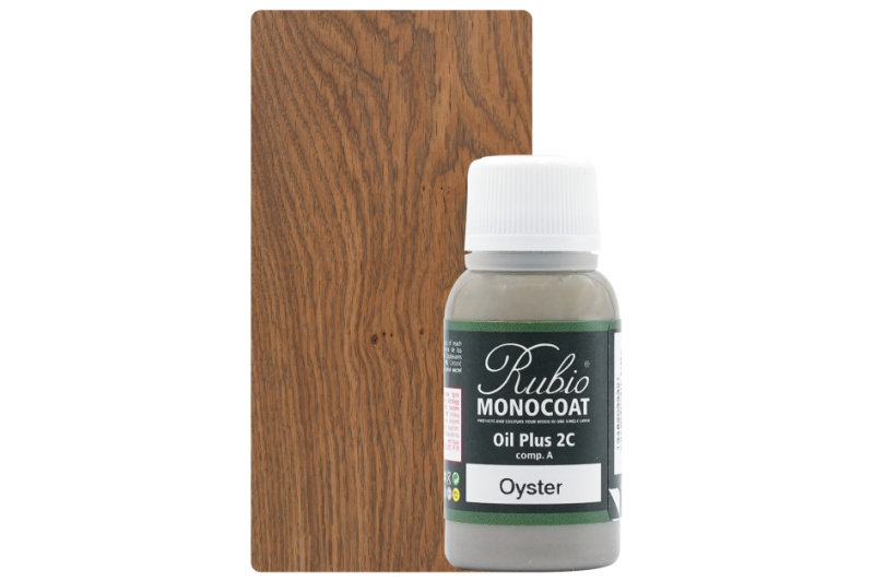 Rubio Monocoat - Oil Plus 2C - Oyster - Component A - 100 ml